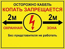 Табличка ПВХ односторонняя 210х280х5мм Протэкт УП-00006260 в г. Санкт-Петербург 