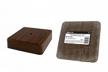 SQ1401-0303 Коробка распаячная КР 75х75х20 ОП бук IP40, инд. штрихкод TDM