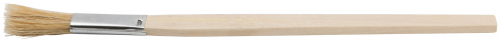 Кисть узкая, натуральная светлая щетина, деревянная ручка 15 мм в г. Санкт-Петербург  фото 4