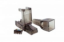Коннектор 8P8C UTP 6A (RJ-45) безынструментальный