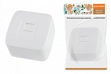 SQ1824-0012 Розетка TФ (RJ-11) открытой установки IP20, белая "Дача" Народная