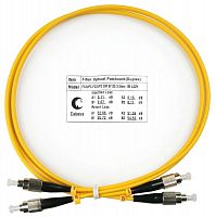 7490c Шнур оптический duplex FC-FC 9/125 FOP(d)-9-FC-FC-1м см 1м LSZH Cabeus 