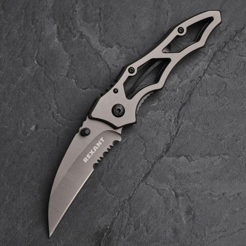 Нож складной "Titanium" Rexant 12-4906-2 в г. Санкт-Петербург  фото 10