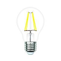 Лампа светодиодная филаментная Volpe E27 9W 3000K прозрачная LED-A60-9W/3000K/E27/CL/SLF UL-00008302 в г. Санкт-Петербург 