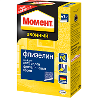 Б0059304 Клей обойный Флизелин 470г Момент 