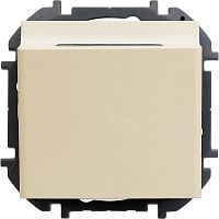 673801 Выключатель Inspiria для гостиничных номеров механизм сл. кость IEK 