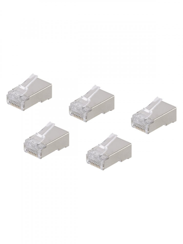 SQ0561-0025 Разъем RJ-45 FTP для кабеля кат. 5Е, 8P8C (5 шт), TDM