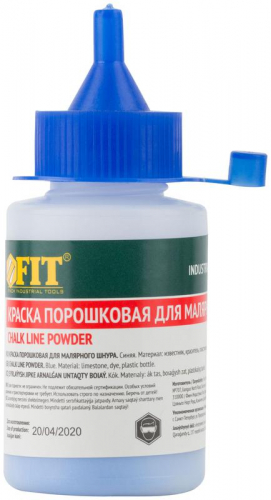 04695 Краска разметочная для ударного шнура 50г син. FIT  фото 2