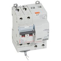 Выключатель автоматический дифференциального тока 2п C 25А 300мА тип AC 10кА DX3 4мод. Leg 411174 в г. Санкт-Петербург 