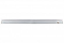 11918 Светильник светодиодный LWL-2012-16CL 16Вт 80LED 4000К IP20 1500лм 220В 1172мм с сетевым проводом алюм. бел. Ultraflash 