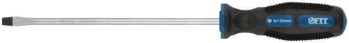 Отвертка "Универсал", CrV сталь, прорезиненная ручка, Профи  5х150 мм SL в г. Санкт-Петербург 