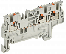 Колодка клеммная CP-MC 3 вывода 1,5мм2 серая IEK в г. Санкт-Петербург 