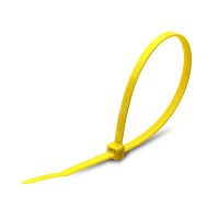 90329 Хомут нейлоновый КСС 5х400 желт. (уп.100шт) Fortisflex 