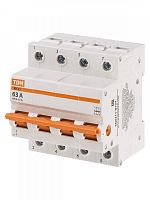 SQ0211-0137 Выключатель нагрузки (мини-рубильник) ВН-32 4P 63A Home Use TDM