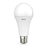 Лампа светодиодная Black 22Вт A70 грушевидная 3000К тепл. бел. E27 1900лм GAUSS 102502122