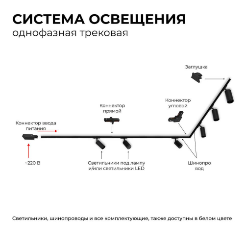 Трековый светильник Apeyron 16-78 в г. Санкт-Петербург  фото 2