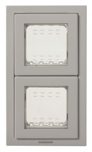 Рамка 2-м 2мод. Zenit монтажная + набор монтаж. IP55 FM сер. ABB 2CLA327200N1701 в г. Санкт-Петербург 