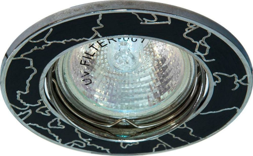 Светильник встраиваемый Feron 2001DL потолочный MR16 G5.3 черный 17159 в г. Санкт-Петербург 