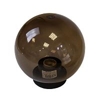 Б0048067 Светильник садово-парковый Шар D300мм E27 дым. НТУ 01-100-305 ЭРА 