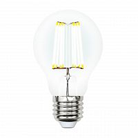 Лампа светодиодная филаментная Uniel E27 10W 4000K прозрачная LED-A60-10W/NW/E27/CL PLS02WH UL-00002626 в г. Санкт-Петербург 