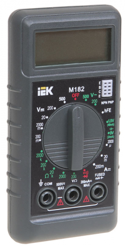 Мультиметр цифровой Compact M182 IEK TMD-1S-182 в г. Санкт-Петербург 