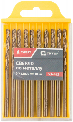 Сверло по металлу Cutop EXPERT, 3.5х70 мм (10 шт) в г. Санкт-Петербург  фото 3