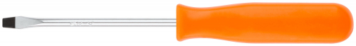 Отвертка "Эконом", CrV сталь, пластиковая оранжевая ручка  4х75 мм SL в г. Санкт-Петербург 
