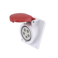 DIS4133267 Розетка СП 32А 400В 5п 3P+E+N IP44 с наклоном DKC 