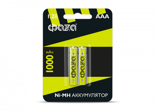 Элемент питания аккумуляторный ФАZА AAA 1000мАч Ni-MH в г. Санкт-Петербург 