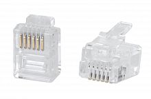 7126c Коннектор телефонный RJ-12 6P6C Cabeus 