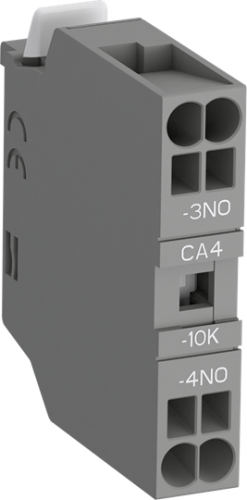 Блок контактный доп. CA4-10K (1НО) с втычными клеммами для контакторов AF09K...AF38K и реле NF22EK...NF40EK ABB 1SBN010160R1010 в г. Санкт-Петербург 