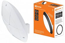 SQ0328-0307 Светильник НБУ 05-60-008 "Мегас 2" белый с решеткой IP64 TDM