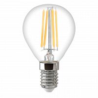 Лампа светодиодная филаментная Thomson E14 9W 4500K шар прозрачная TH-B2086 в г. Санкт-Петербург 