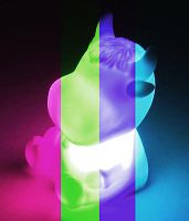 Фигура светодиодная "Бык"-символ 2021 года" 8х7см RGB переливается разными оттенками элементы питания 3хAG13 (в компл.) КОСМОС KOCNL-EL2020 в г. Санкт-Петербург 
