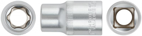 62042 Головка шестигранная CrV 1/2дюйм 12мм FIT 
