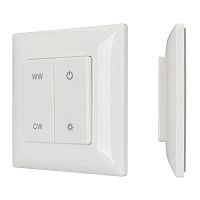 028302 Панель SMART-P48-MIX-P-SUF (3В 1 зона Knob 2.4G) пластик Arlight 