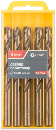 Сверло по металлу Cutop EXPERT, 9.5х125 мм (5 шт) в г. Санкт-Петербург  фото 3