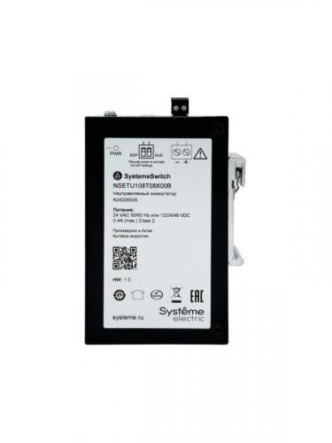 NSETU108T08X00B Коммутатор промышленный неуправляемый Ethernet 8х10/100BaseT SE  фото 2