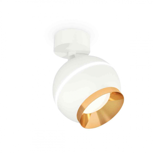 Комплект накладного светильника Ambrella light Techno Spot XM1101004 SWH/PYG белый песок/золото желтое полированное (A2202,C1101,N7034) в г. Санкт-Петербург 