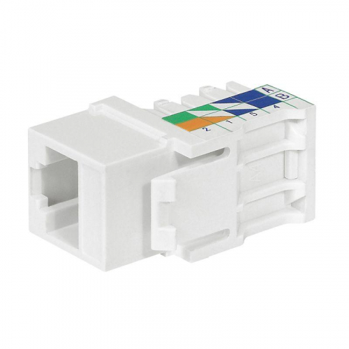 Коннектор Quteo RJ45 Keystone CAT.5E UTP Leg 632703 в г. Санкт-Петербург 