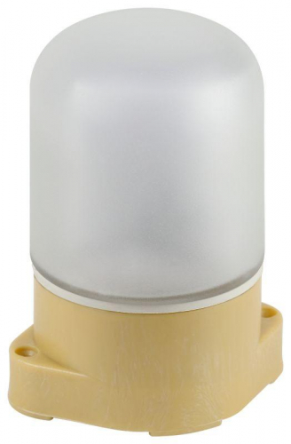 Светильник для бани НББ 01-60-007 пластик/стекло прямой IP65 E27 max 60Вт 137х107х84 сосна Эра Б0062262 в г. Санкт-Петербург 