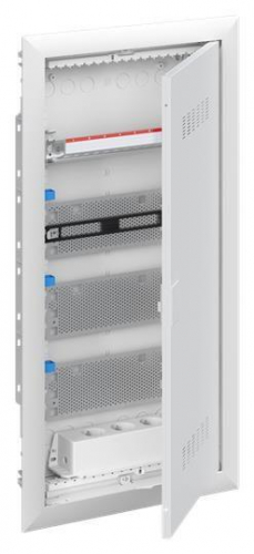 Шкаф мультимедийный с дверью с вентиляционными отверстиями UK648MV (4 ряда) ABB 2CPX031385R9999 в г. Санкт-Петербург 