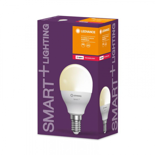 Лампа светодиодная SMART+ Mini bulb Dimmable 40 5Вт/2700К E14 LEDVANCE 4058075485150 в г. Санкт-Петербург  фото 2