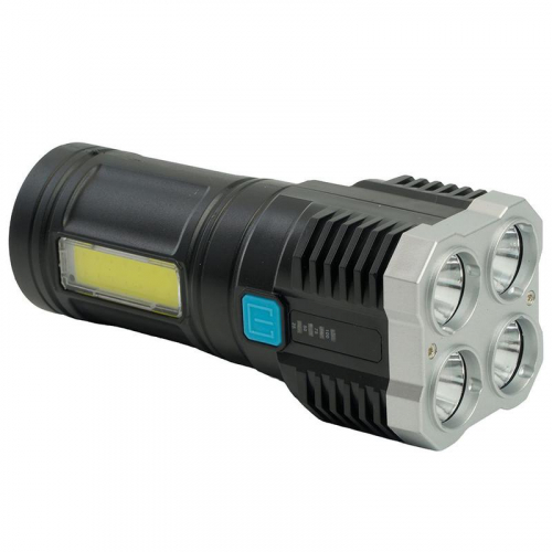 48789 Фонарь светодиодный ручной аккумуляторный TH2409 USB FERON 