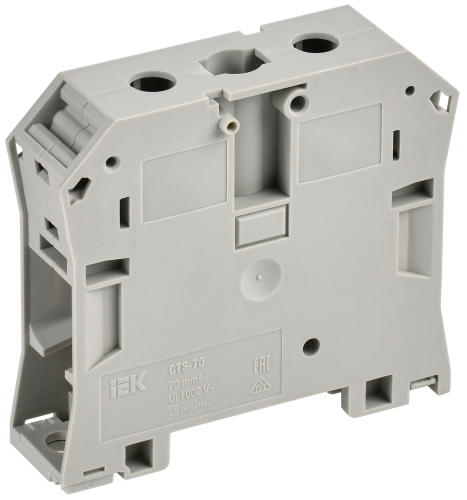 Колодка клеммная CTS с шестигранником 70мм2 серая IEK в г. Санкт-Петербург 