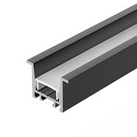031769 Профиль SL-COMFORT-2316-F-2000 ANOD BLACK L2000 алюм. Arlight 