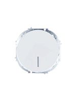 743-0288-111 Выключатель 1-кл. СП OSEN 10А IP20 с подсветкой механизм бел. LEZARD 