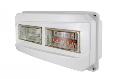 SQ0906-0502 Щит учета ЩРН-12-1ф 167х350х111 мм пластиковый IP55 TDM