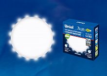 UL-00006495 Лампа светодиодная LED-GX53-7W/4000K+4000K/GX53/FR PLB02WH 7Вт матовая 4000К нейтр. бел. GX53 торц. подсветка (упак. картон) Uniel 