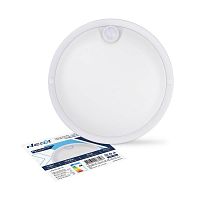 4690612066097 Светильник светодиодный СПП ИД-1565-КРУГ 15Вт 6500К IP65 1350лм 140мм герметичный с инфракрасным датчиком NEOX 